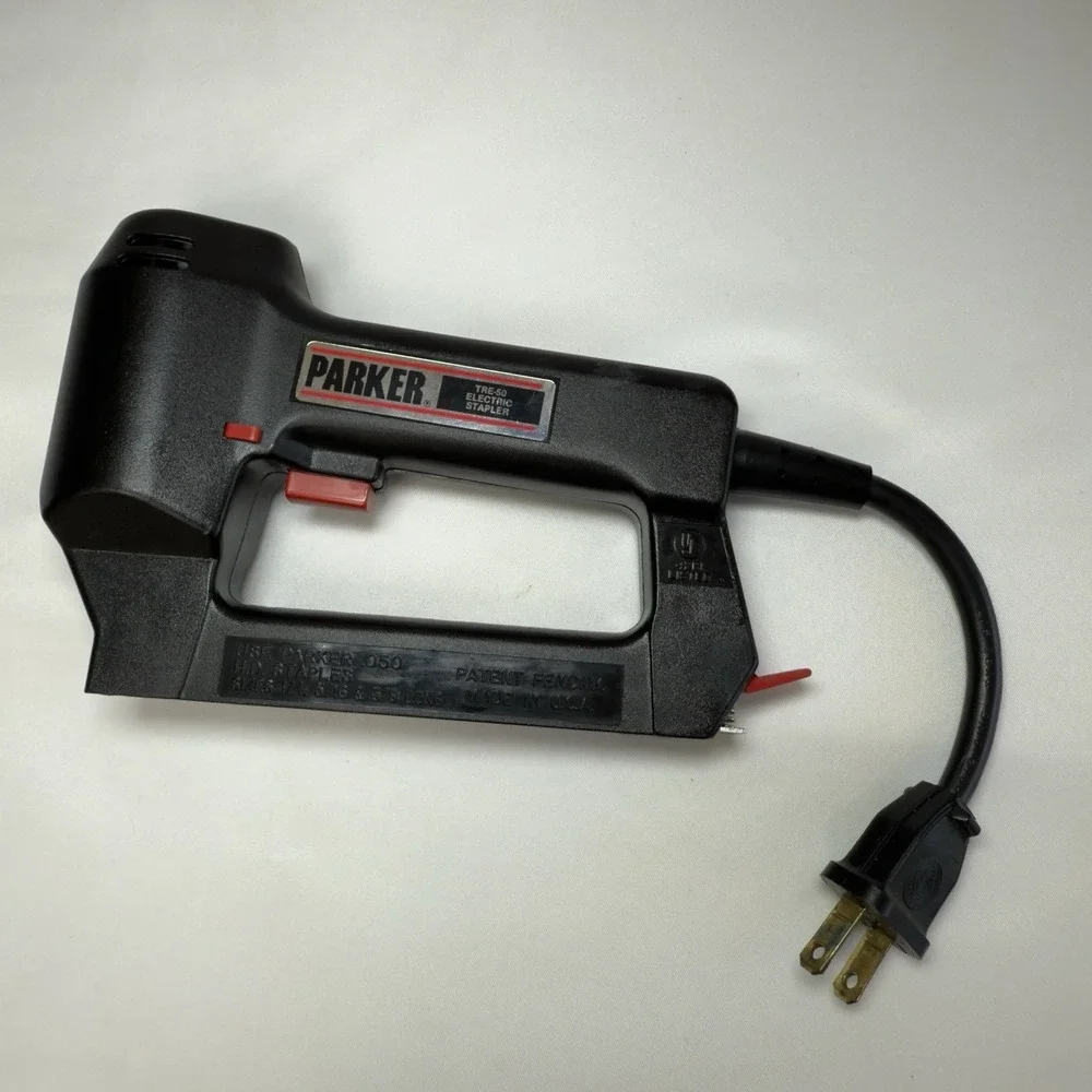Parker TRE-50 Electric Lil Tacker Vintage Stapler Tested & Working